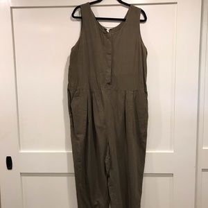 Eileen Fisher linen jumpsuit